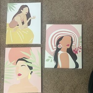 Set of 3 Modern Art Prints